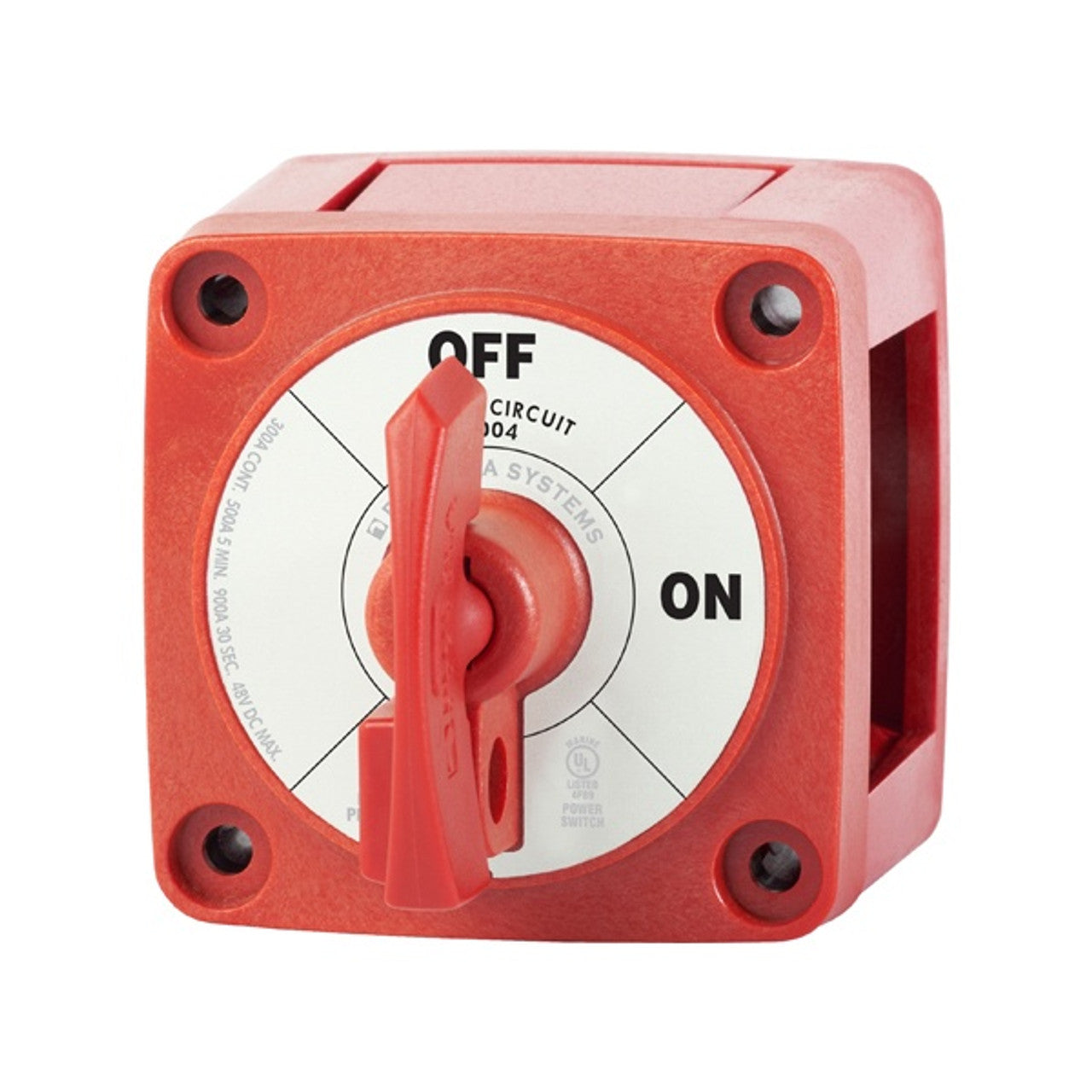 Blue Sea Single Circuit Switch w/ Locking Key